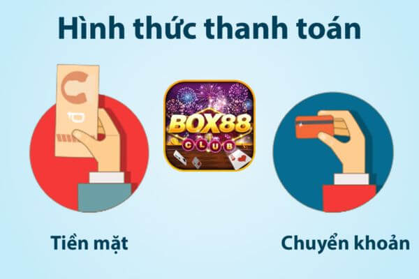 hình thức thanh toán Box88