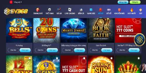 Chơi Slot game cực đỉnh